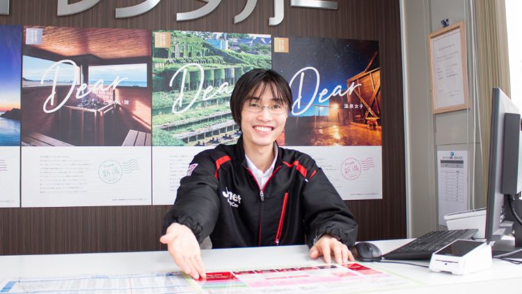 レンタカー店舗管理業務